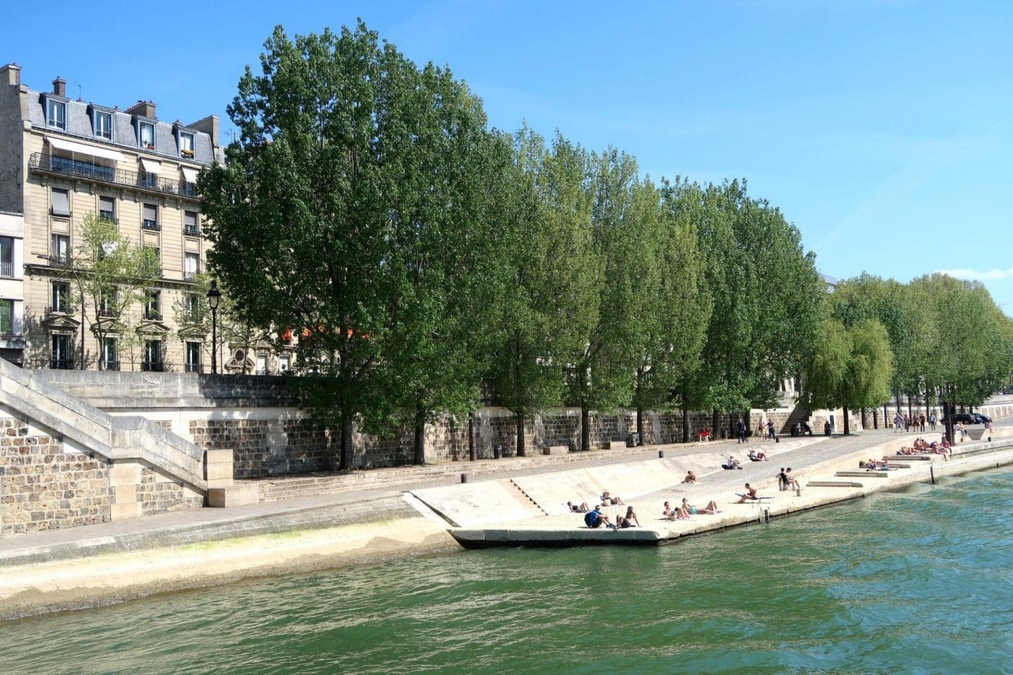 boat trip on Seine