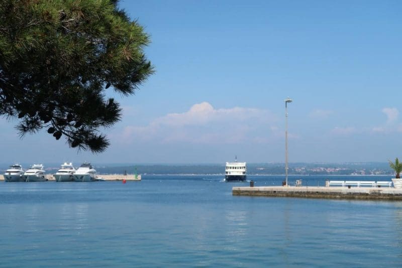 boat to Brijuni islands