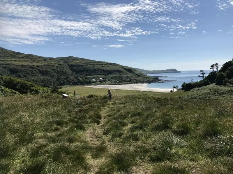 Calgary bay beach view