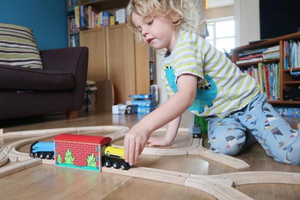 Wooden Railway Track Review And Competition - Monkey and Mouse