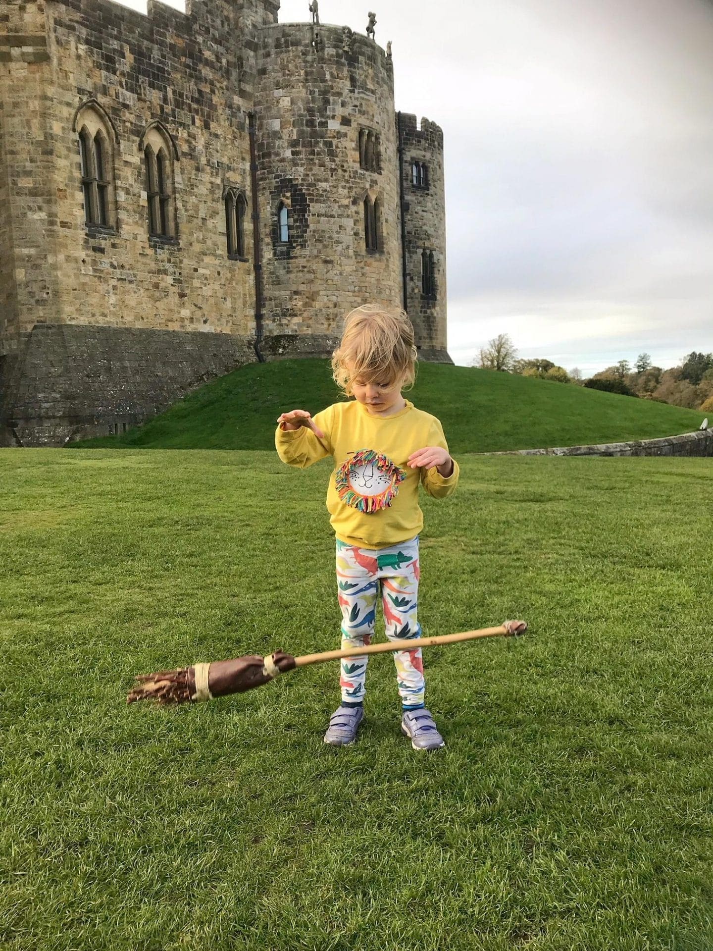 flying broomstick
