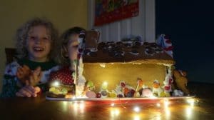 gingerbread house creation