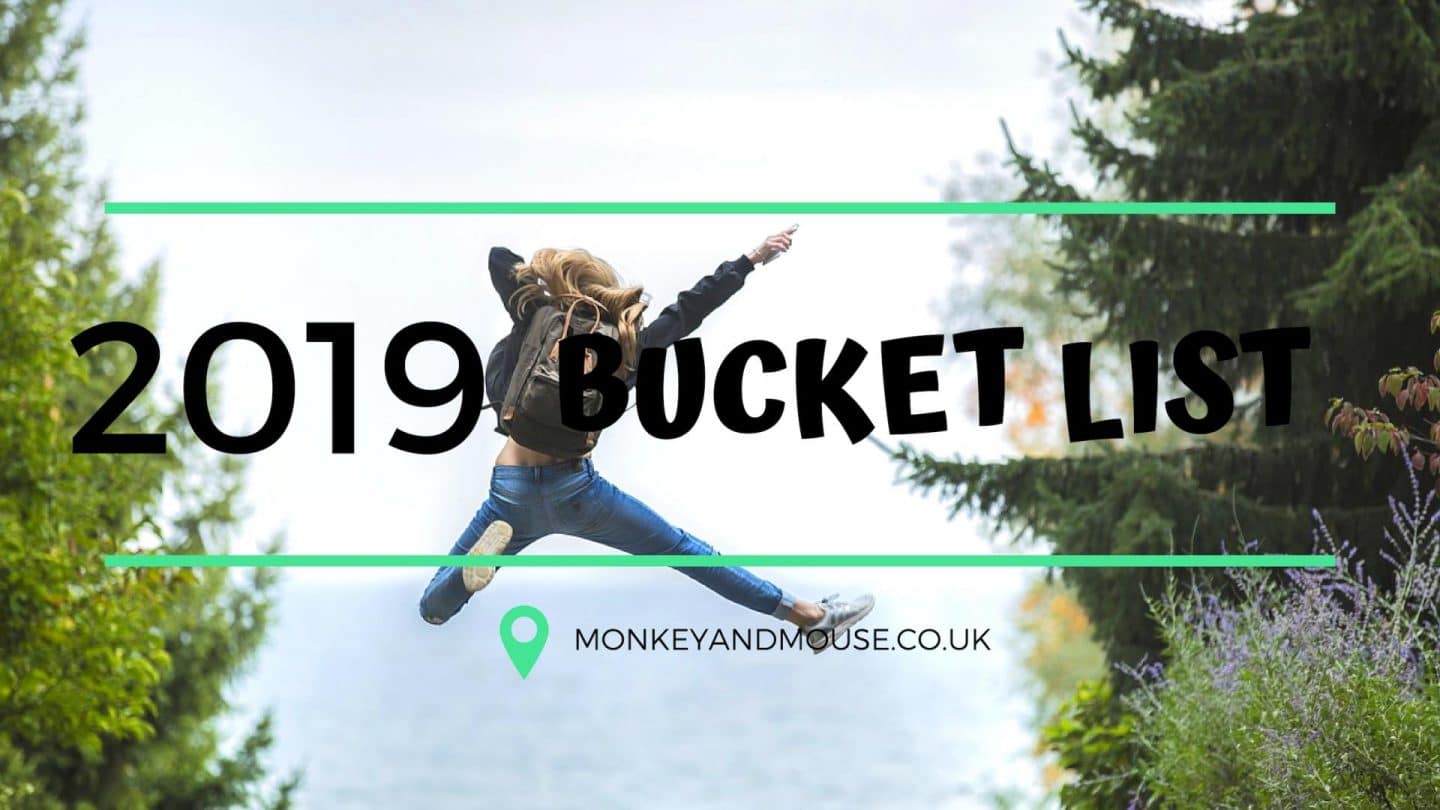 2019 bucket list