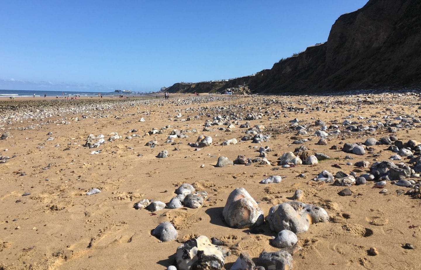 Cromer beach in Norfolk