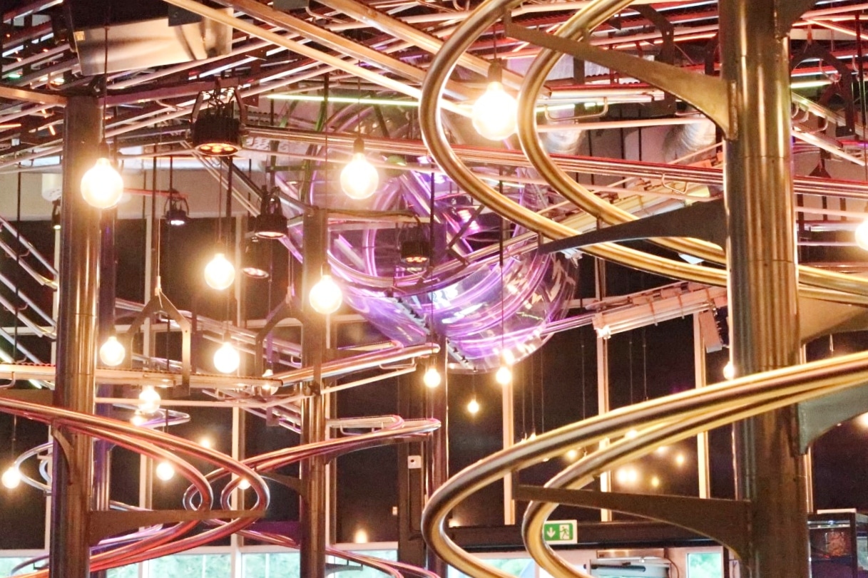 rollercoaster restaurant Alton Towers