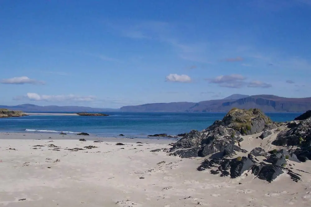 view from Monks beach