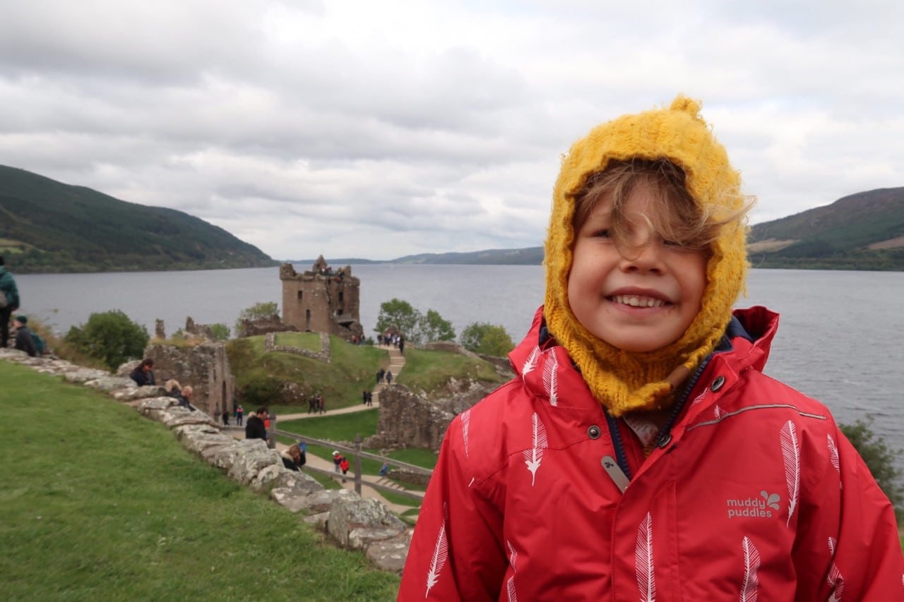 Loch Ness and Urqhuart castle