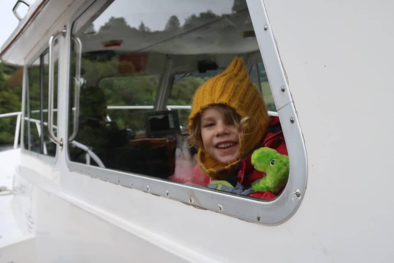 loch ness boat trip child