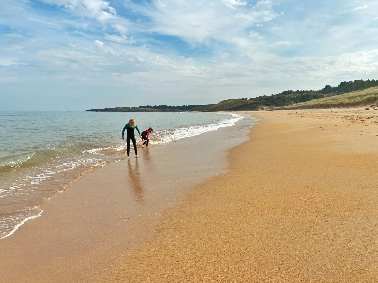 beach near Dunbar Harvest moon holidays