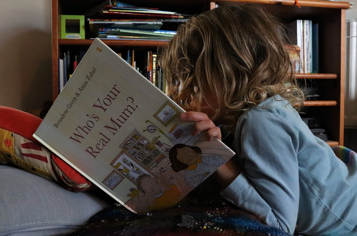 Who's your real mum book for LGBTQ+ families