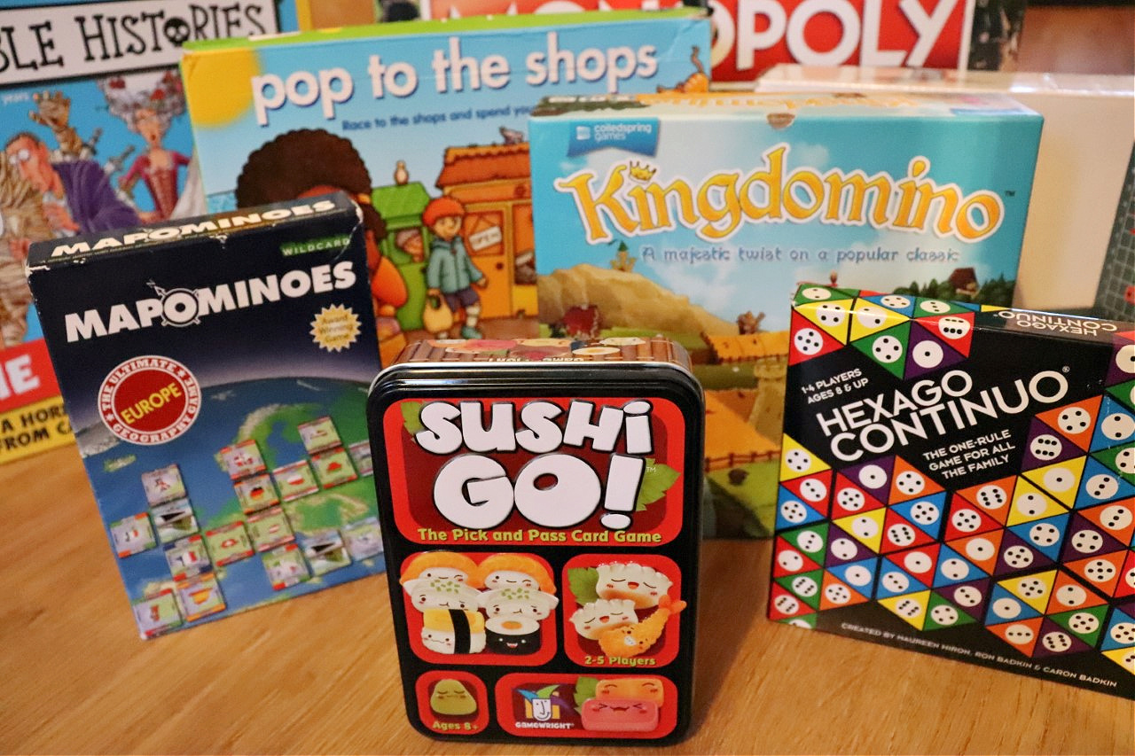 educational activities board game selection