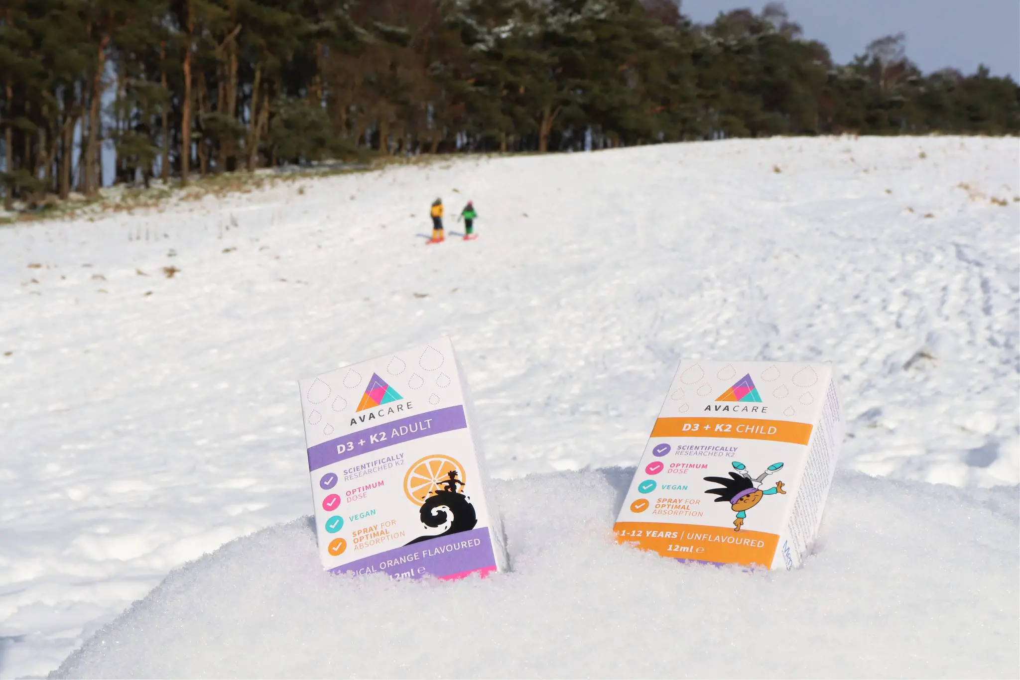 sledging with vitamin supplements