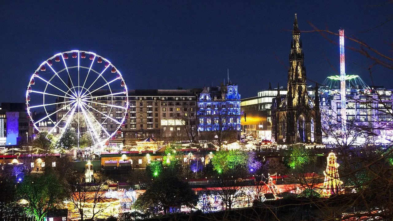 Edinburgh Christmas market