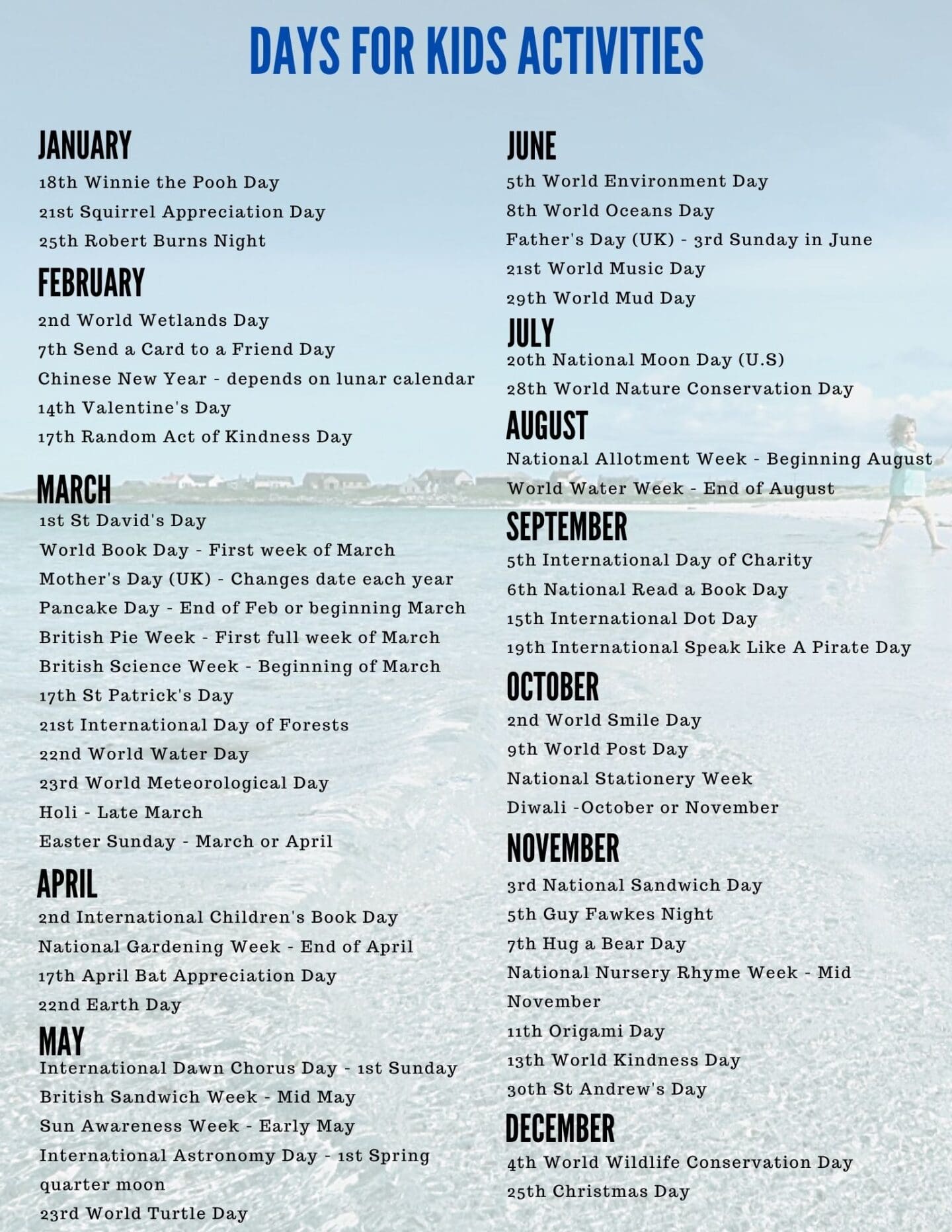 List Of National Days 2024 Uncg Fall 2024 Calendar