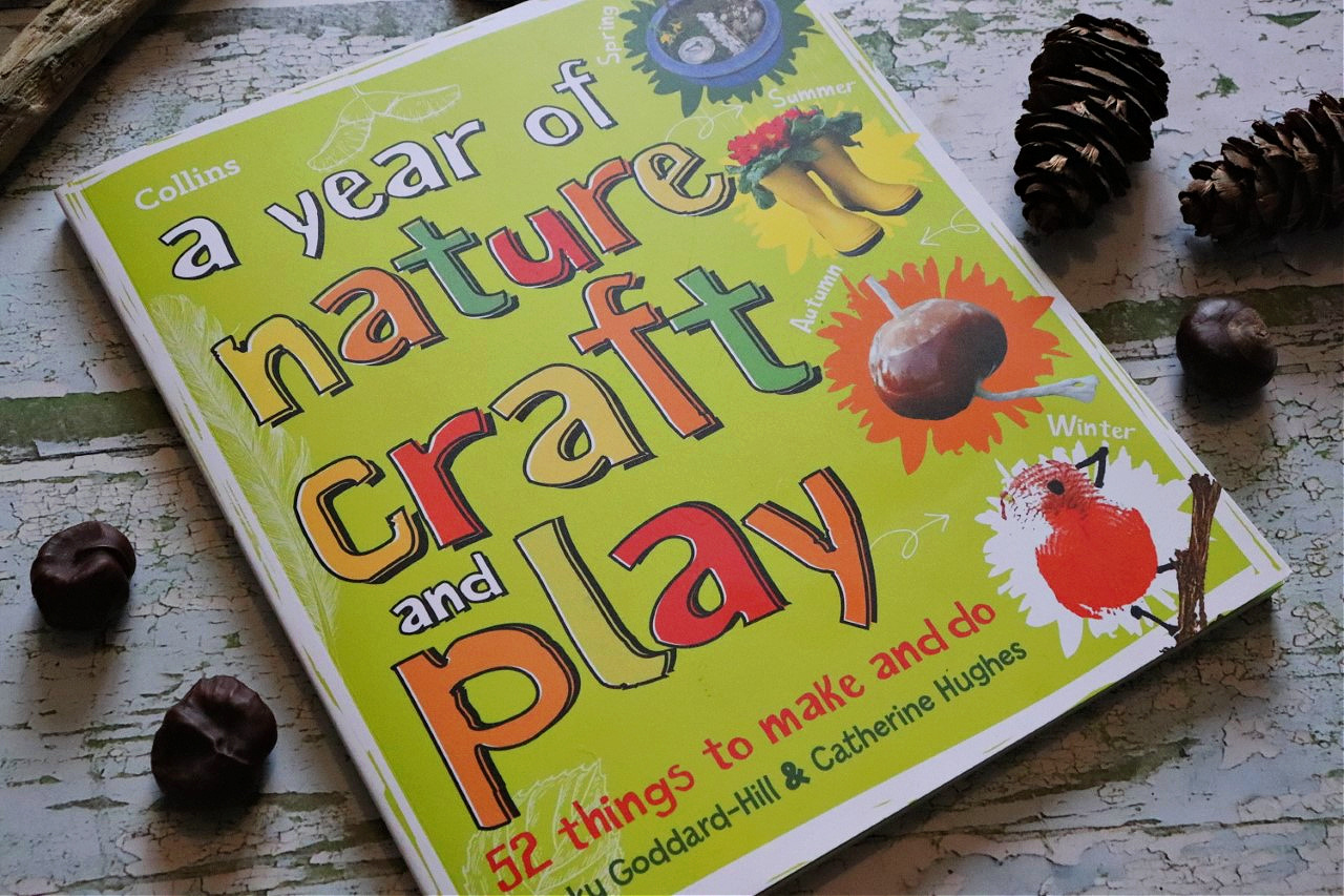 childrens nature craft book cover