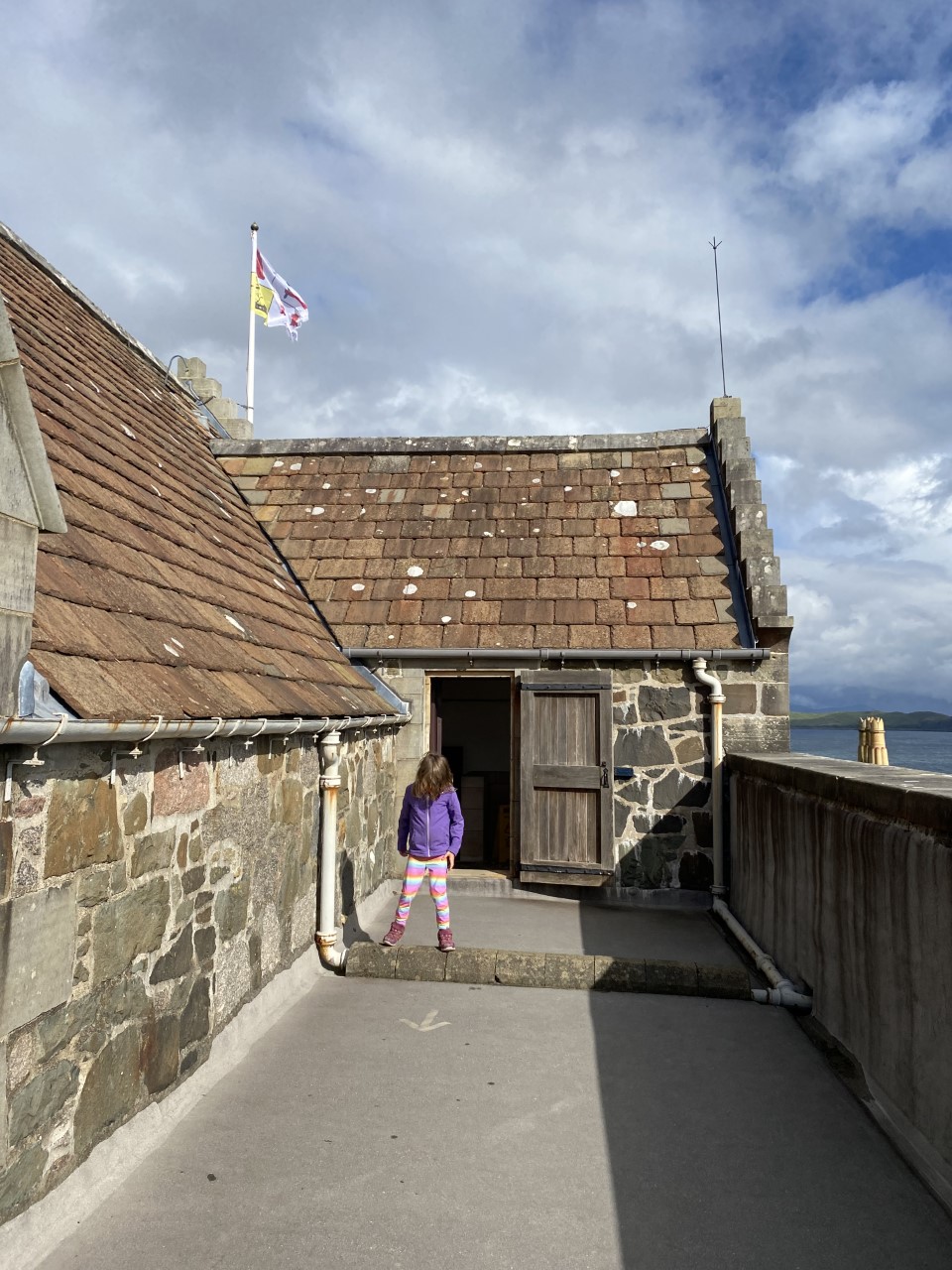 wall walk of Duart castle