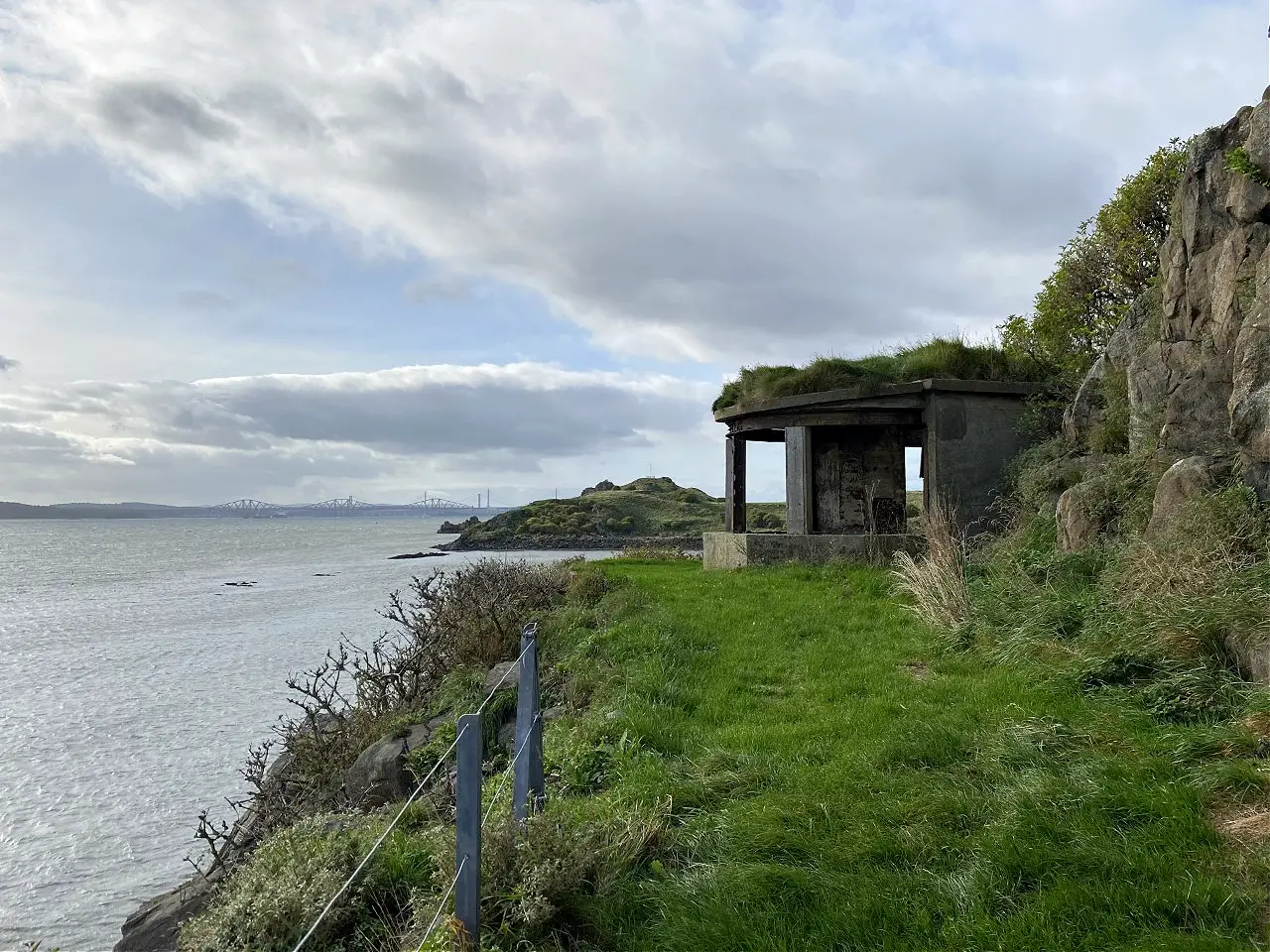 war fortification on Inchcolm