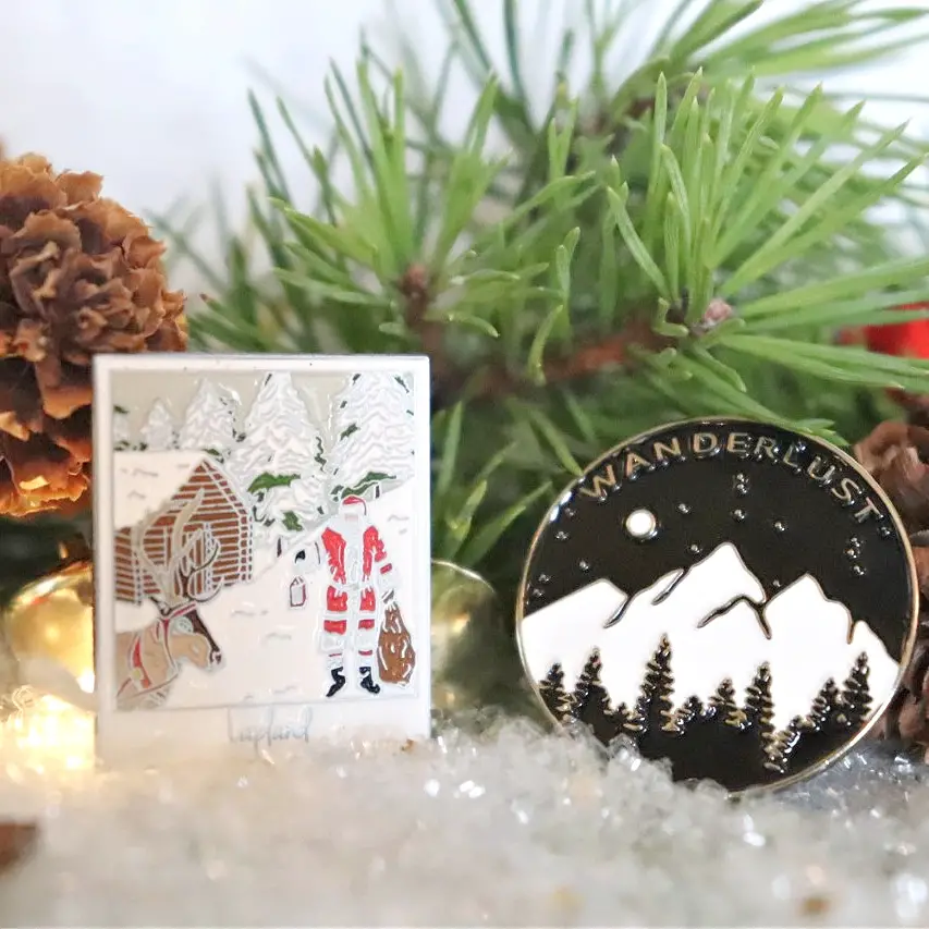 pin badges for CHristmas gift