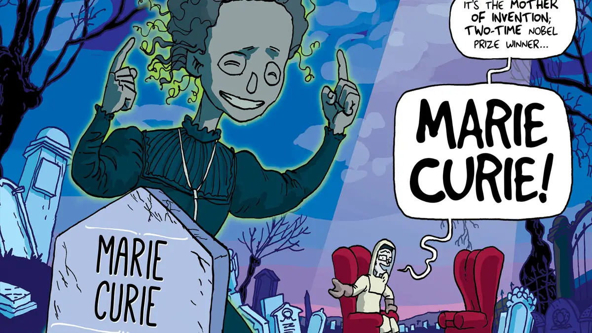 Marie Curie from Corpse talks