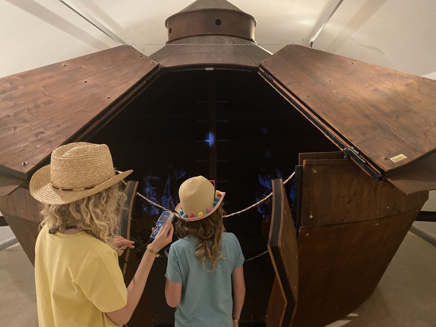 Children at Leonardo Da Vinci musuem
