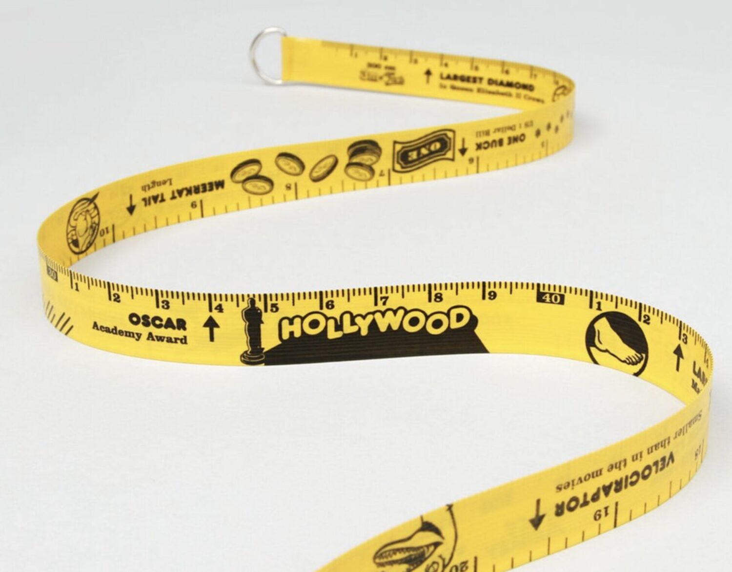 Measuring tape for teens with facts