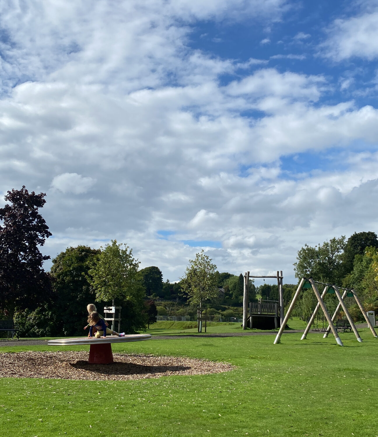 Children at play park