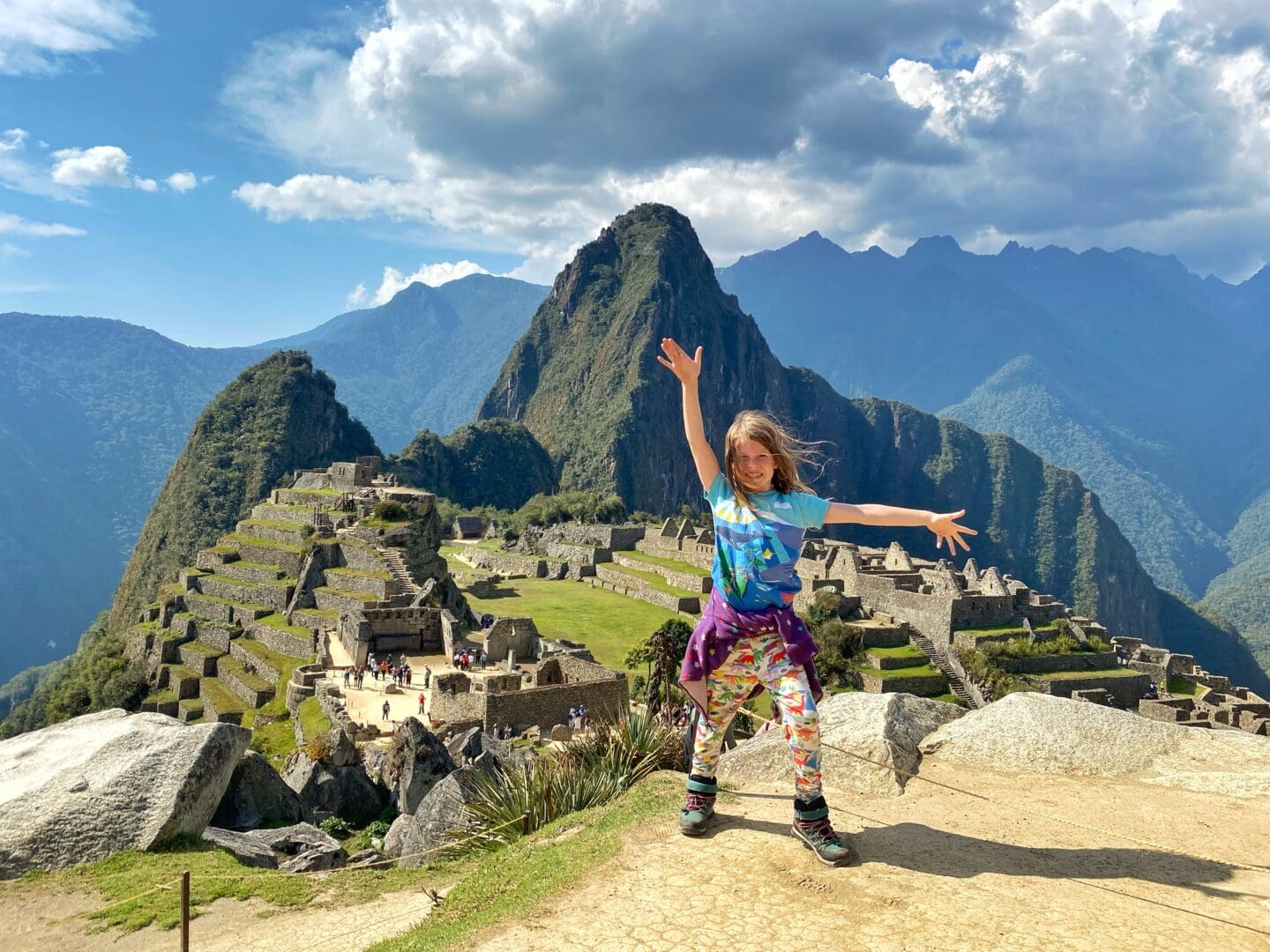 Child at Machu Picchu