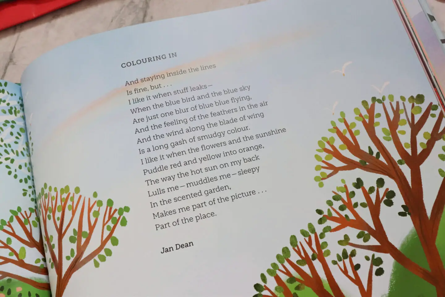 Children’s poetry collection book