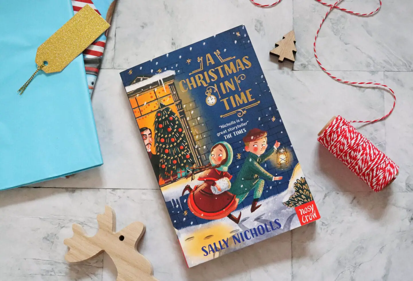 A Christmas in time by Sally Nicholls Christmas book