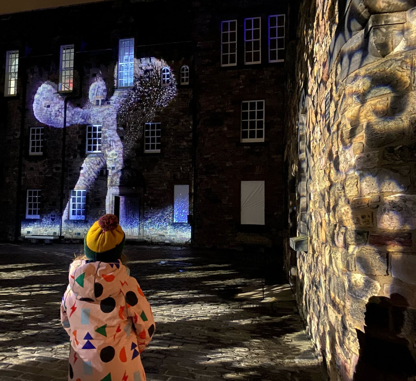 Edinburgh castle of light