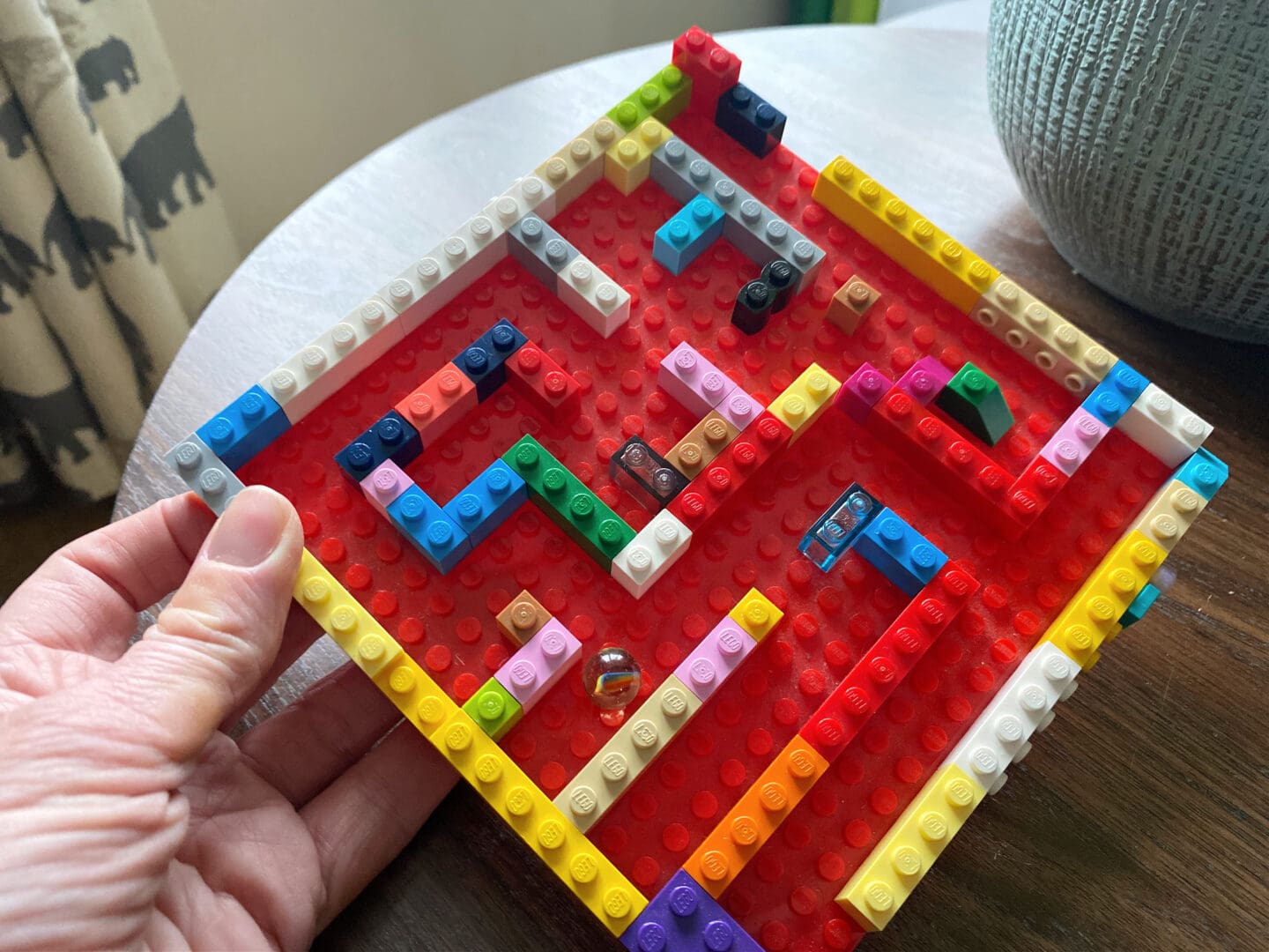 Lego marble maze 