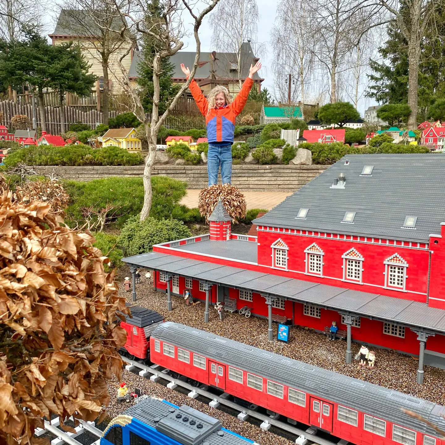 Child at Miniland Legoland Denmark