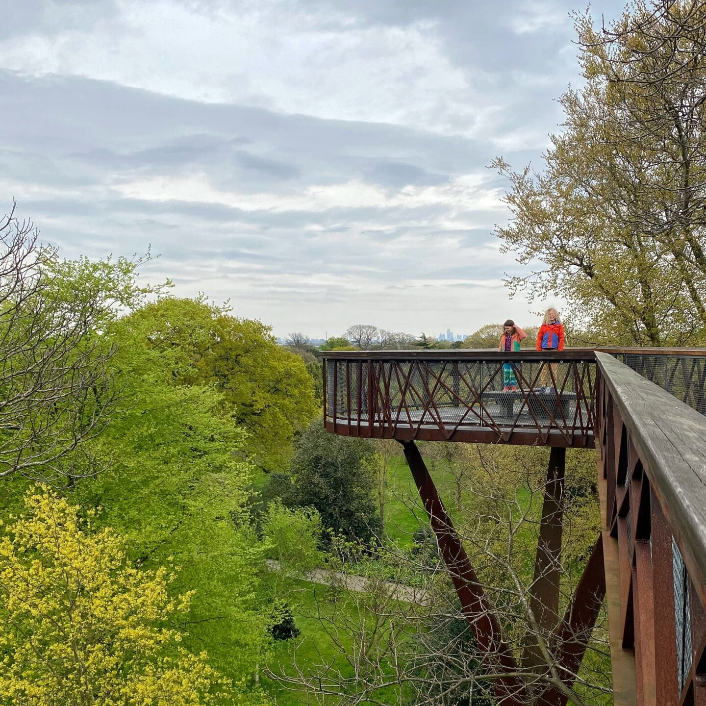 Kew Gardens walkway