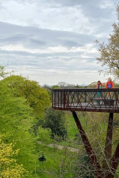 Kew Gardens walkway