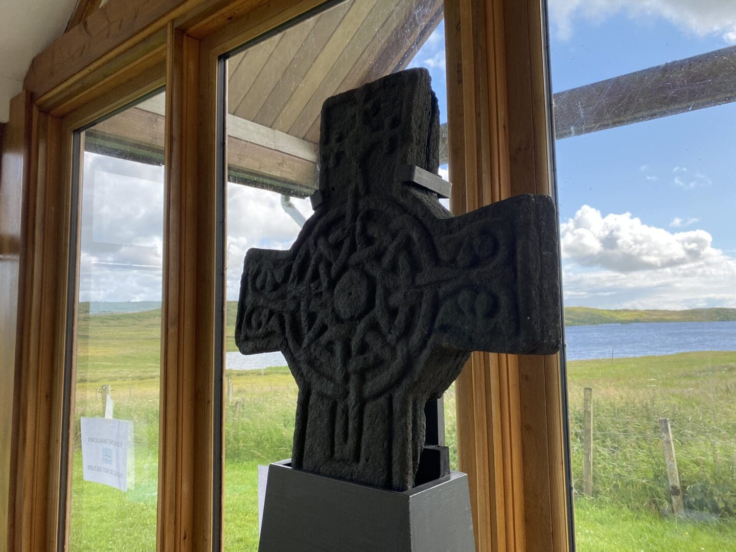 Cross at Finlaggan