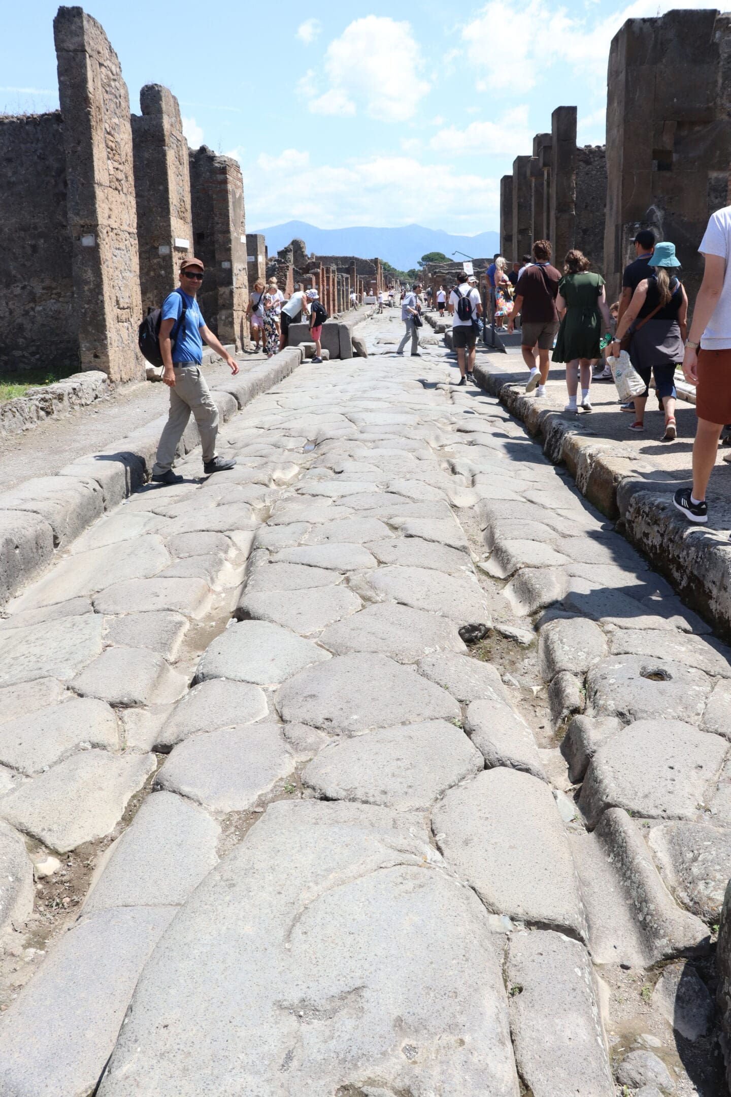 Pompeii cart tracks