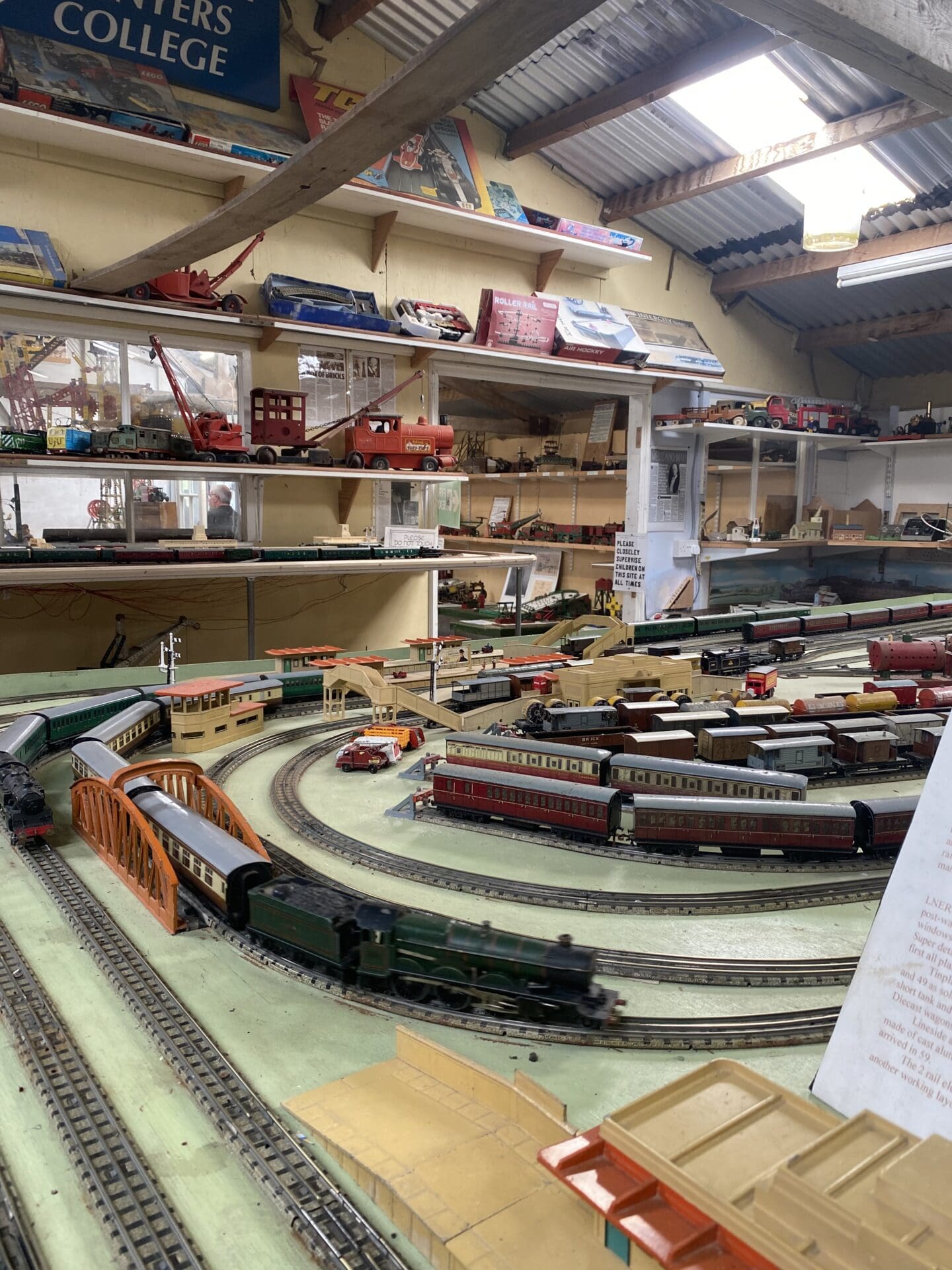 Model railway at Cornwall