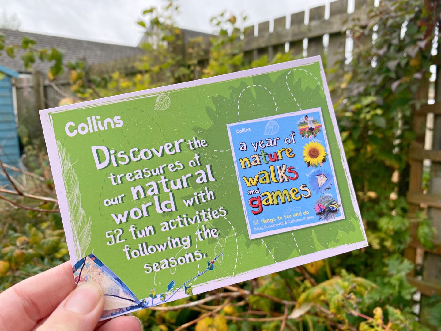 Nature walks card