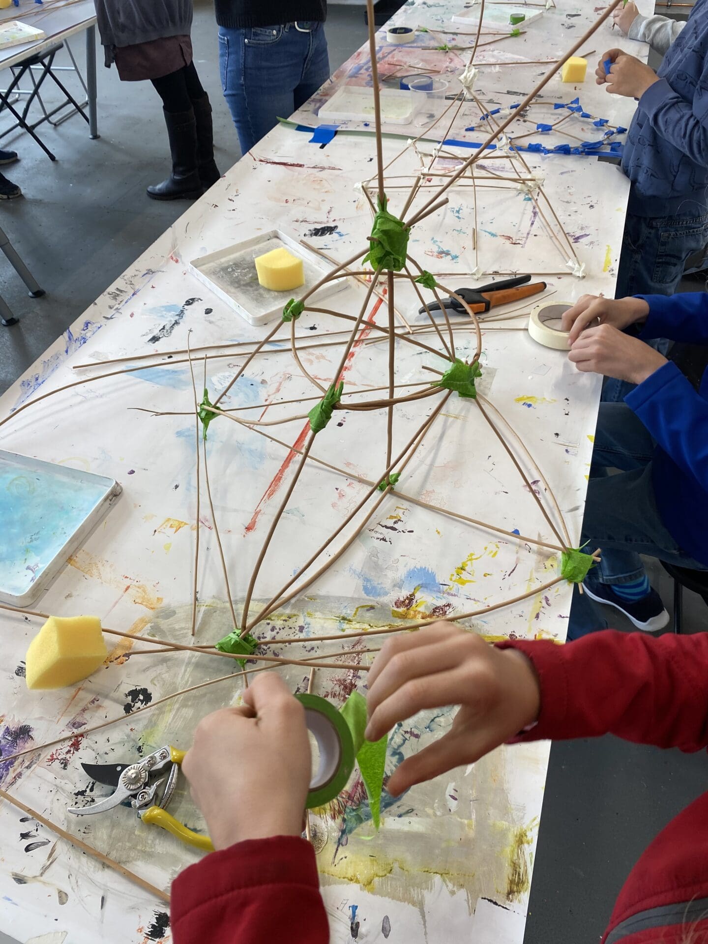 Creating a willow sculpture