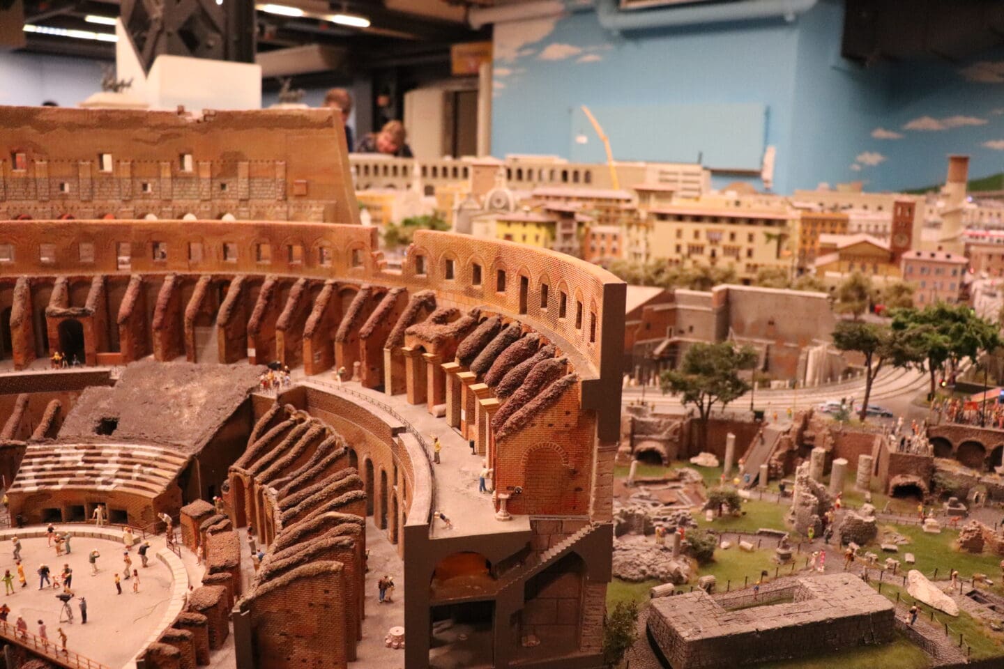 Model of the colosseum
