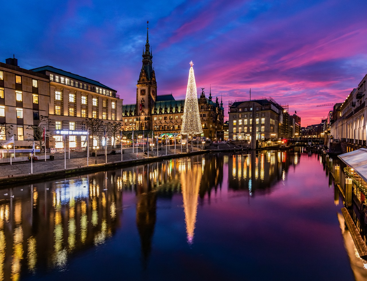 Hamburg Christmas market