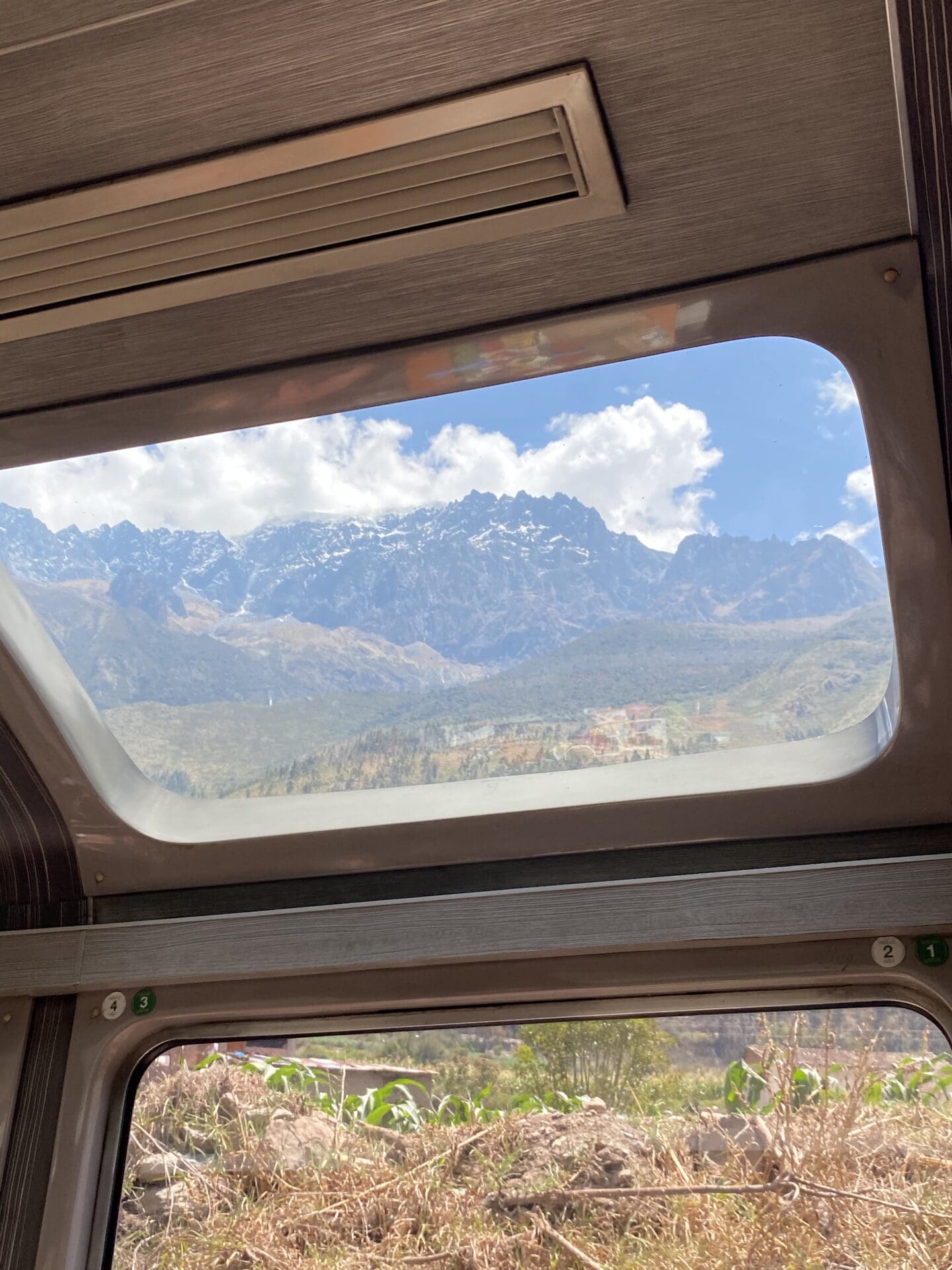 Train to Machu picchu