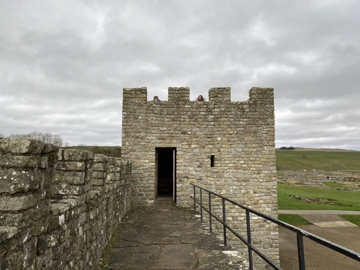 Vindolanda replica wall