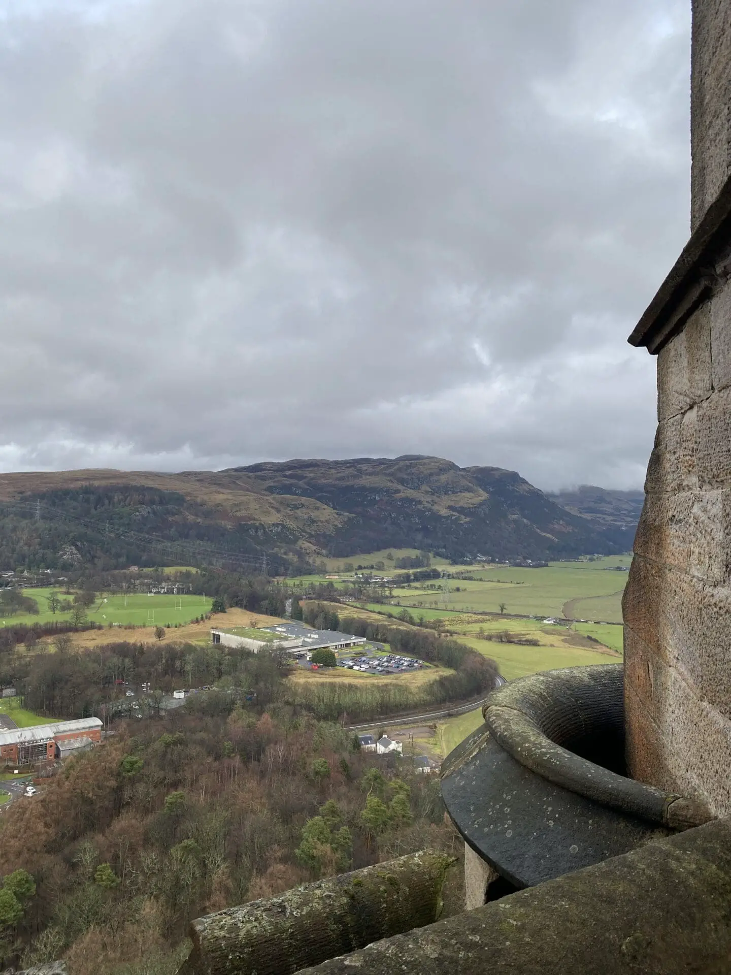 Wallace monument view