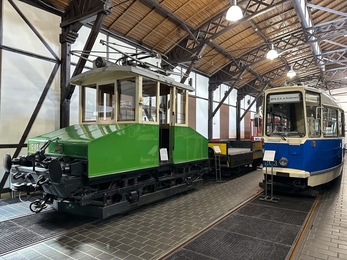 Museum in Krakow tram depot